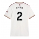 Arsenal William Saliba #2 Tredjedrakt 2025-26 Kortermet